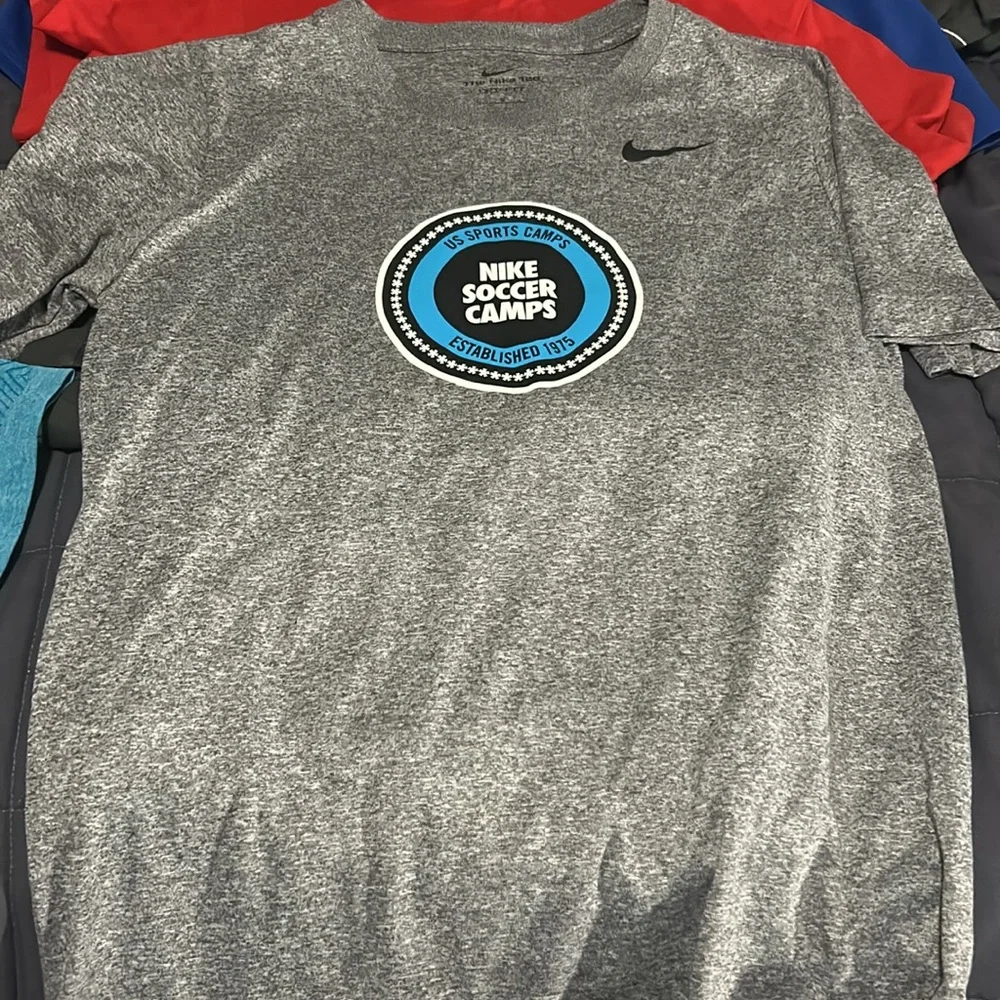 6 Boys Multi-Color Athletic T-Shirts - Large